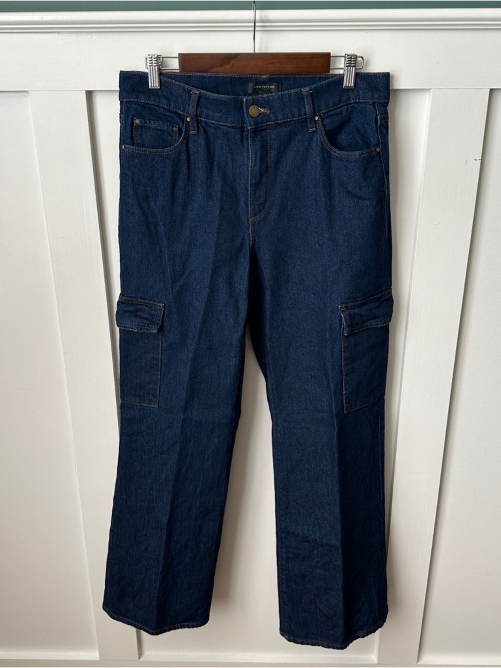 Ann Taylor Dark Blue Straight Women's Jeans